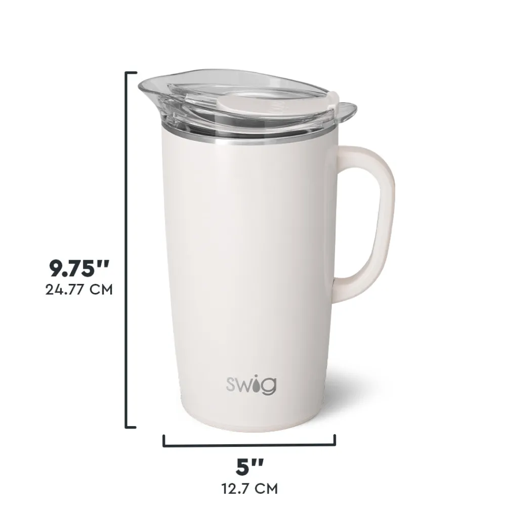 Swig Life Tumblers New Sizes!|Wine + Cocktails^Shimmer Pearl Party Pitcher 64oz