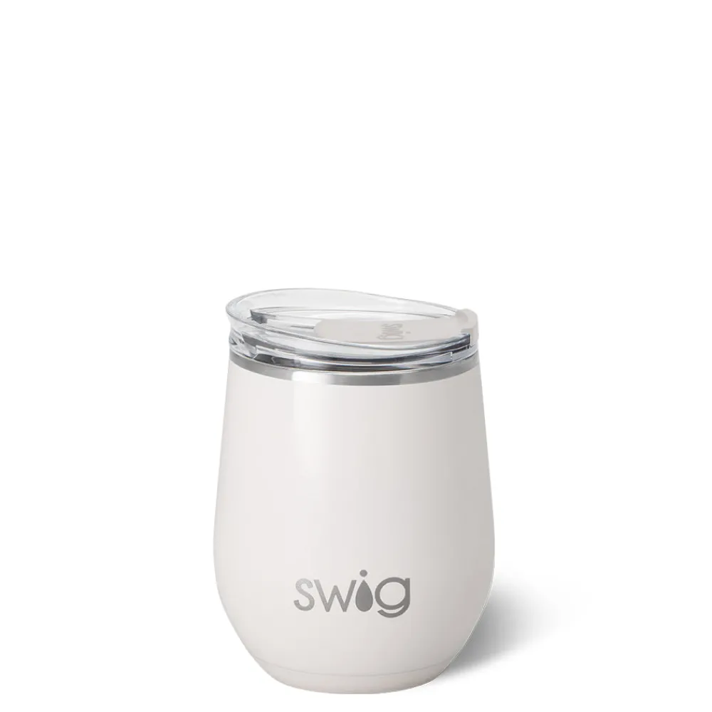 Swig Life Wine + Cocktails|Shimmers^Shimmer Pearl Stemless Wine Cup (12oz) -