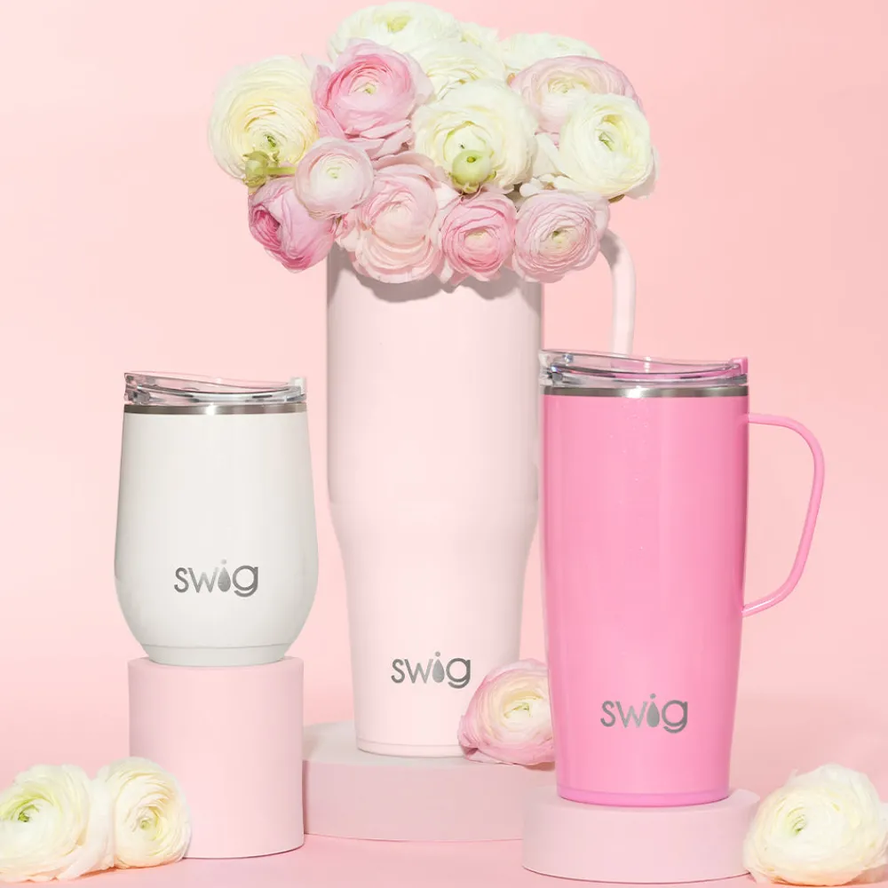 Swig Life Wine + Cocktails|Shimmers^Shimmer Pearl Stemless Wine Cup (12oz) -
