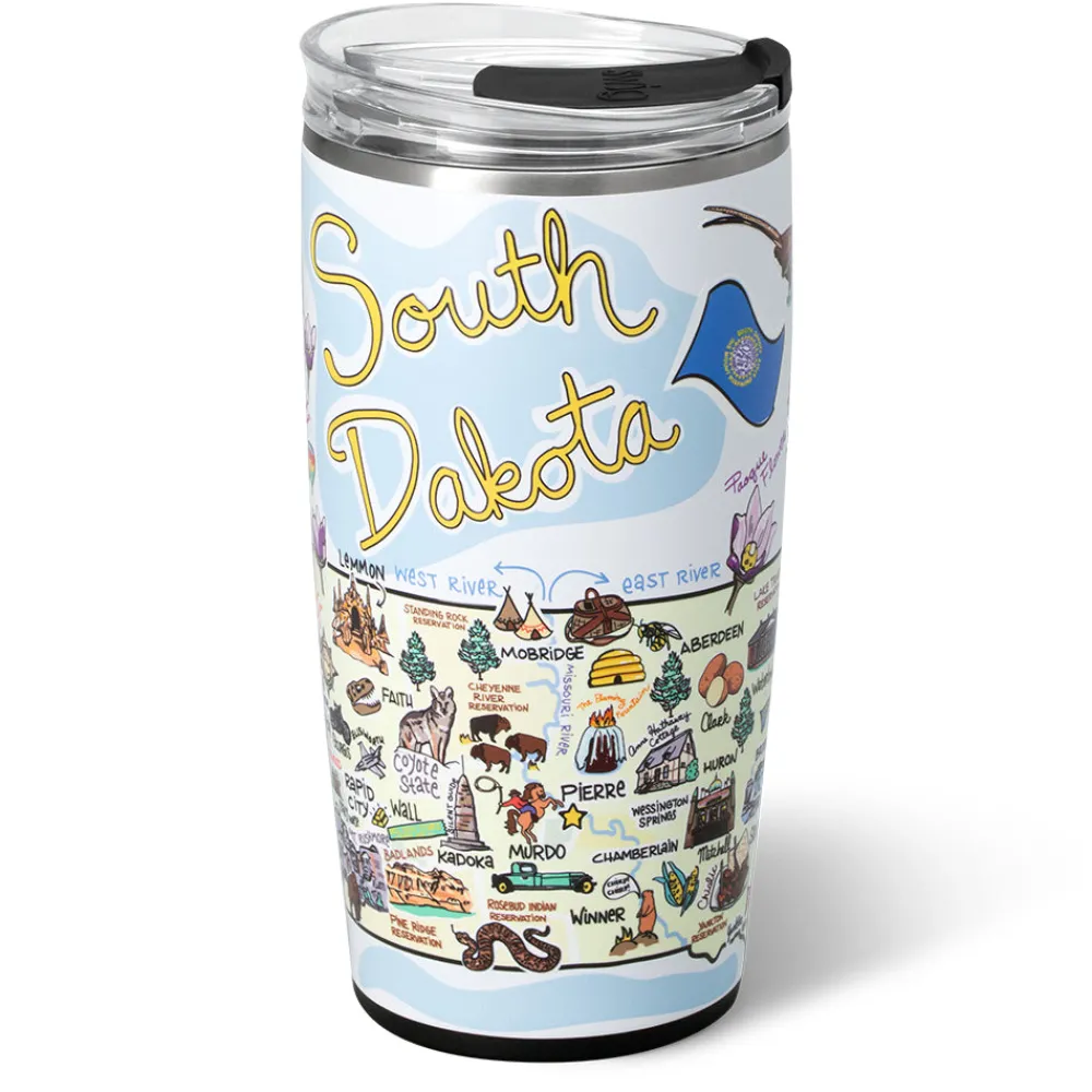 Swig Life Tumblers New Sizes!^South Dakota Tumbler 22oz
