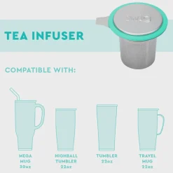 Swig Life Travel Mugs|Lids, Straws + More^Stainless Steel Tea Infuser for Tumblers |