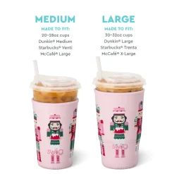 Swig Life Drink Coolies New Sizes!|Sugar Plum Soldiers^Sugar Plum Soldiers Large Iced Cup Coolie