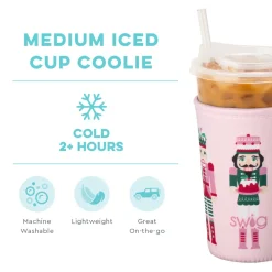 Swig Life Drink Coolies New Sizes!|Sugar Plum Soldiers^Sugar Plum Soldiers Medium Iced Cup Coolie
