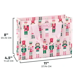 Swig Life Reusable Gift Bags|Sugar Plum Soldiers^Sugar Plum Soldiers Small Reusable Gift Bag