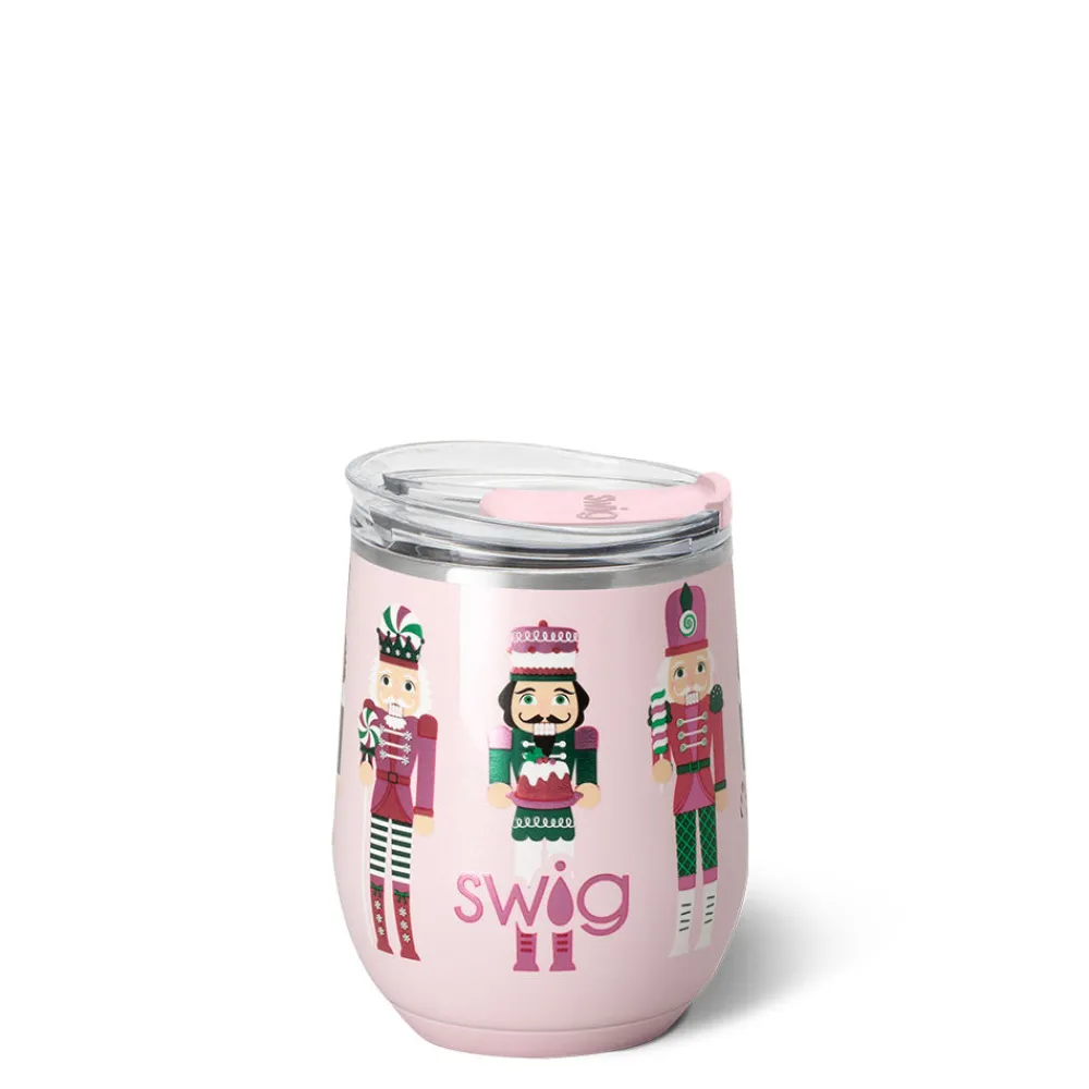 Swig Life Wine + Cocktails|Sugar Plum Soldiers^Sugar Plum Soldiers Stemless Wine 12oz