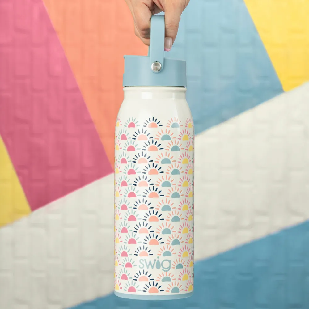 Swig Life Water Bottles|Sun Chaser^Sun Chaser Flip + Sip Bottle 36oz