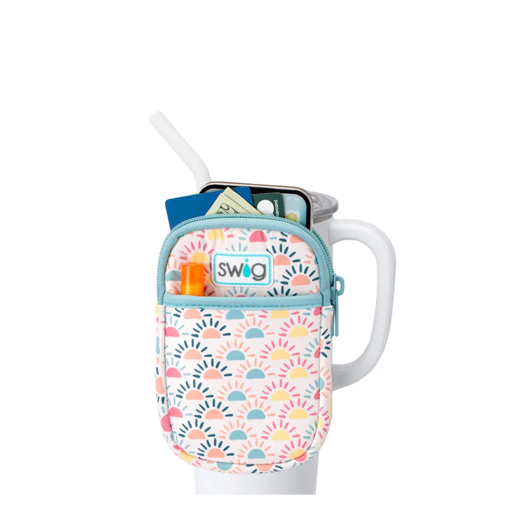 Swig Life Travel Mugs|Drinking Buddies^Sun Chaser Mega Mug Pouch