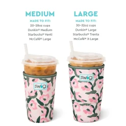 Swig Life Drink Coolies New Sizes!|Sweet Pea^Sweet Pea Medium Iced Cup Coolie