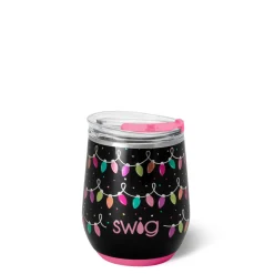 Swig Life Wine + Cocktails|Tacky Lights^Tacky Lights Stemless Wine 12oz