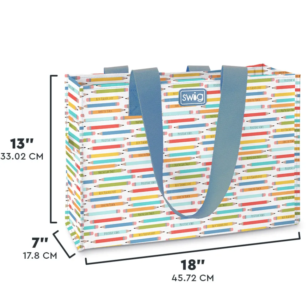 Swig Life Reusable Gift Bags|Teacher Life Best Seller!^Teacher Life Large Reusable Gift Bag