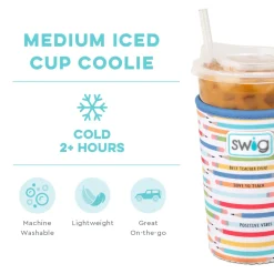 Swig Life Drink Coolies New Sizes!|Teacher Life Best Seller!^Teacher Life Medium Iced Cup Coolie