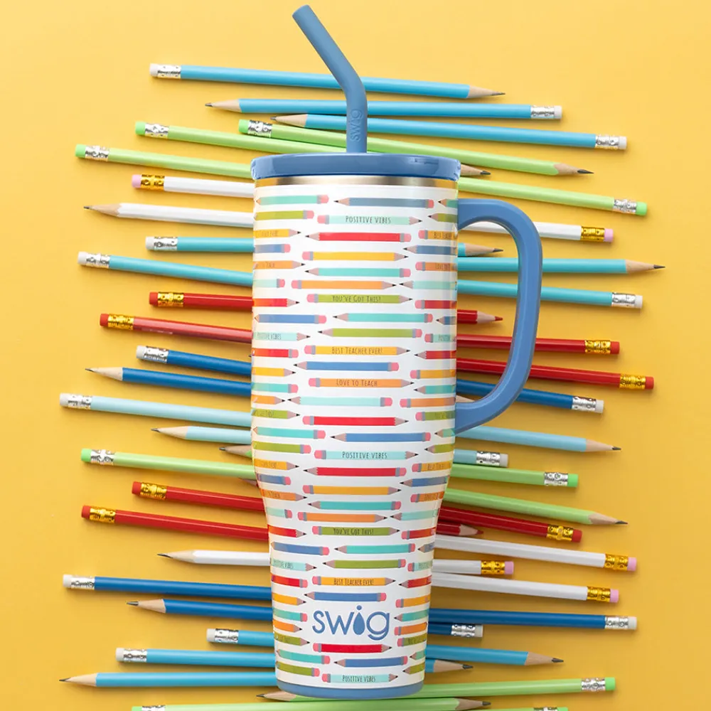 Swig Life Tumblers New Sizes!|Travel Mugs^Teacher Life Mega Mug 40oz