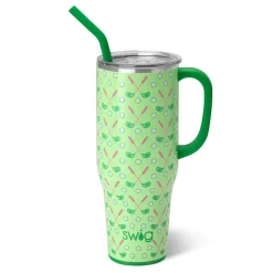 Swig Life Tumblers New Sizes!|Travel Mugs^Tee Time Mega Mug 40oz