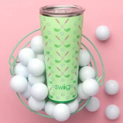 Swig Life Tumblers New Sizes!|Tee Time^Tee Time Tumbler 32oz