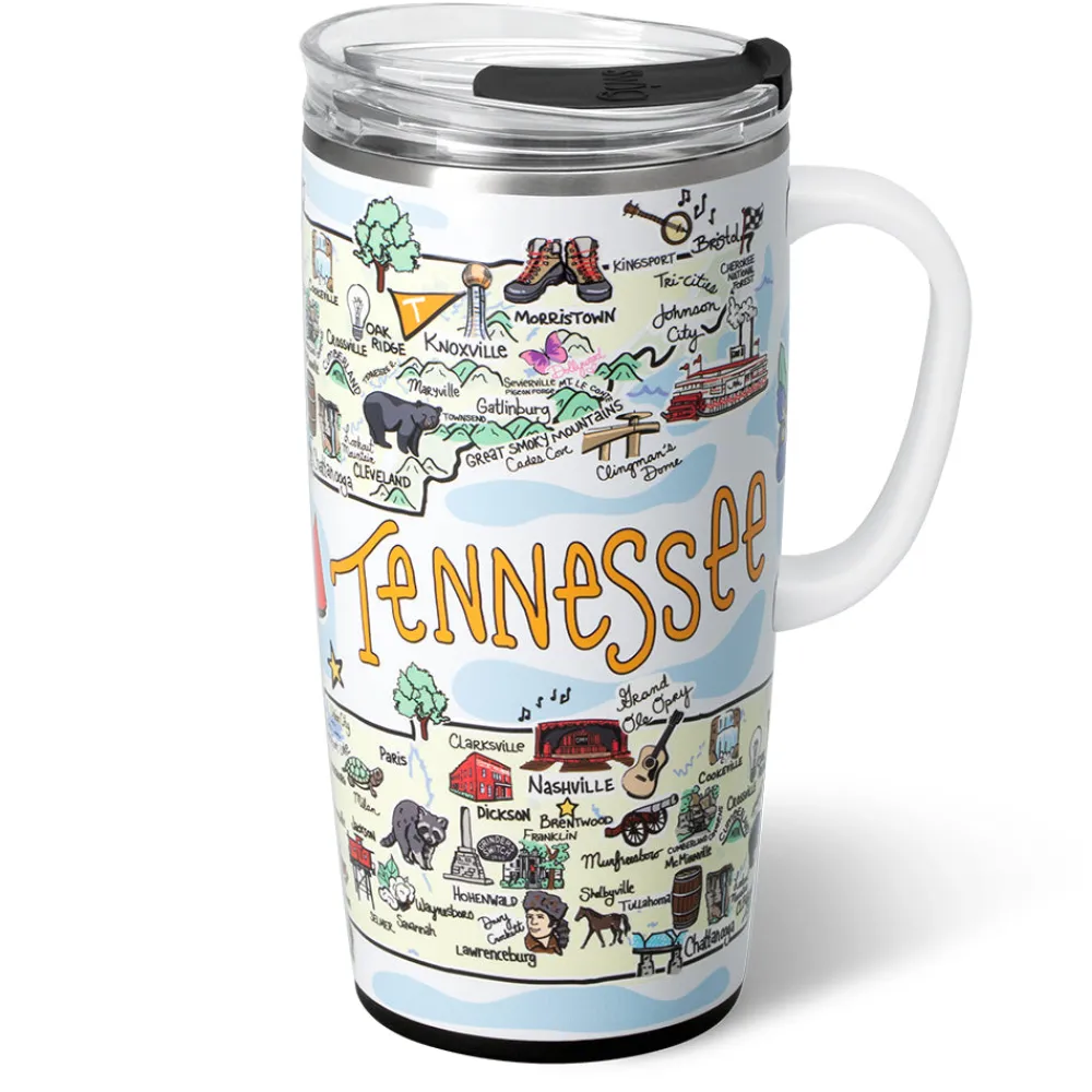 Swig Life Travel Mugs^Tennessee Travel Mug 22oz