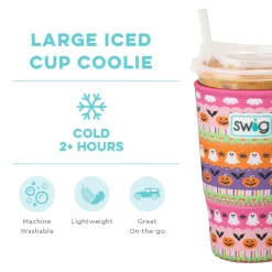 Swig Life Drink Coolies New Sizes!|Trick Or Treat^Trick Or Treat Large Iced Cup Coolie