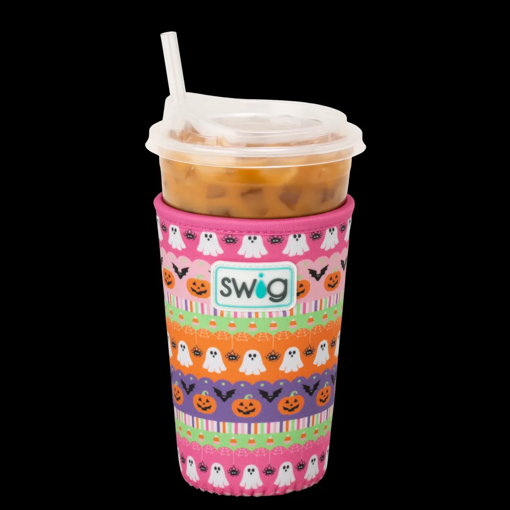 Swig Life Drink Coolies New Sizes!|Trick Or Treat^Trick Or Treat Medium Iced Cup Coolie