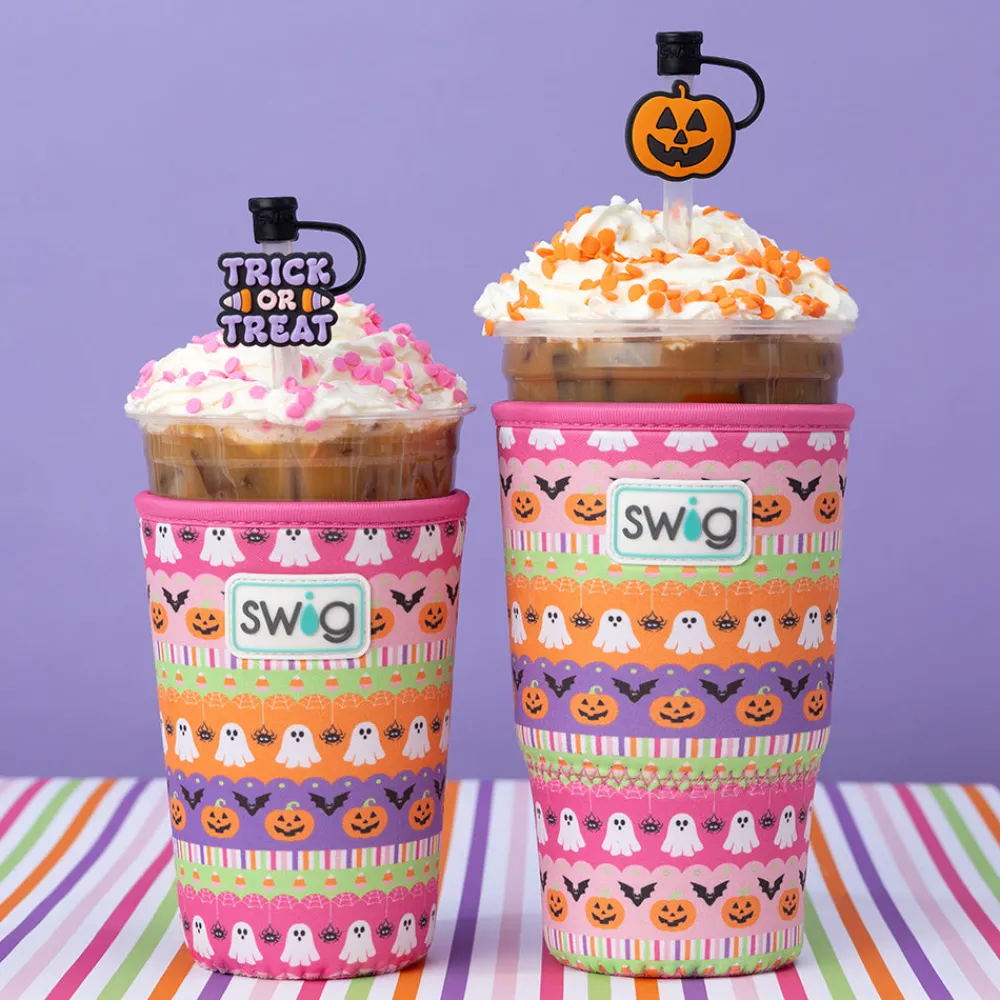 Swig Life Drink Coolies New Sizes!|Trick Or Treat^Trick Or Treat Medium Iced Cup Coolie