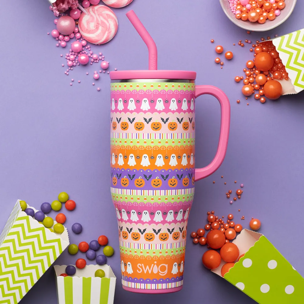 Swig Life Tumblers New Sizes!|Travel Mugs^Trick Or Treat Mega Mug 40oz