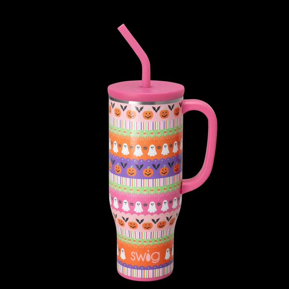 Swig Life Tumblers New Sizes!|Travel Mugs^Trick Or Treat Mega Mug 30oz -