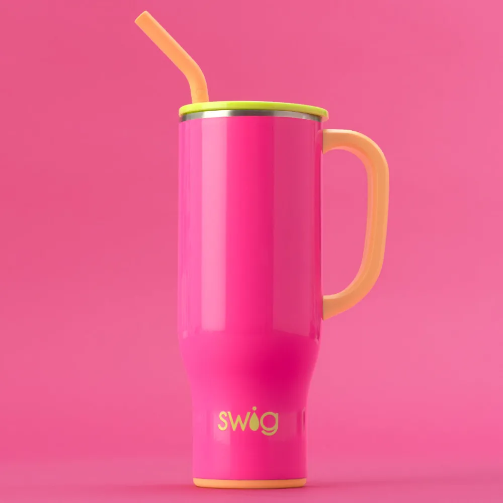 Swig Life Tumblers New Sizes!|Travel Mugs^Tutti Frutti Mega Mug 30oz