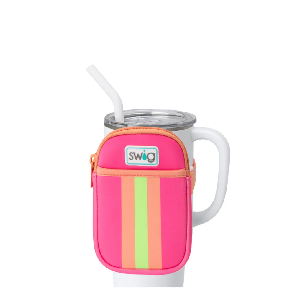 Swig Life Travel Mugs|Drinking Buddies^Tutti Frutti Mega Mug Pouch