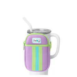 Swig Life Travel Mugs|Drinking Buddies^Ultra Violet Mega Mug Pouch