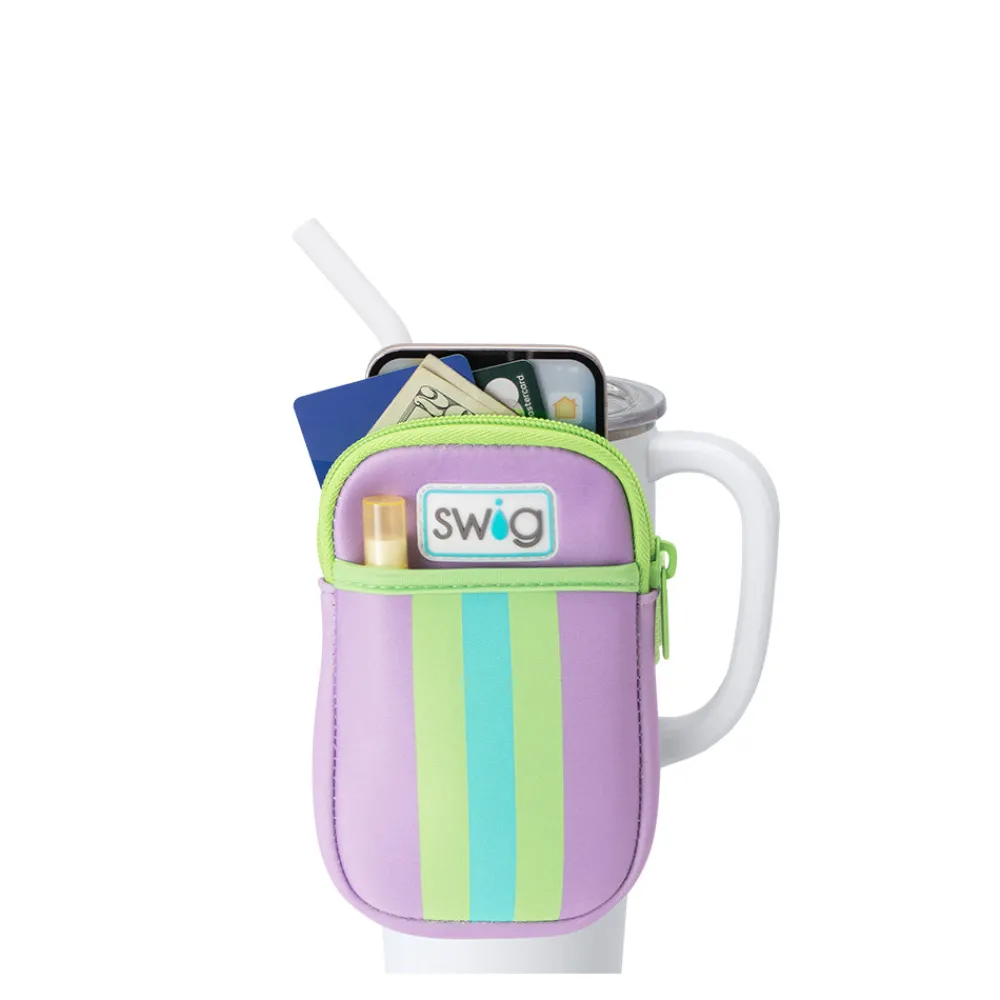 Swig Life Travel Mugs|Drinking Buddies^Ultra Violet Mega Mug Pouch