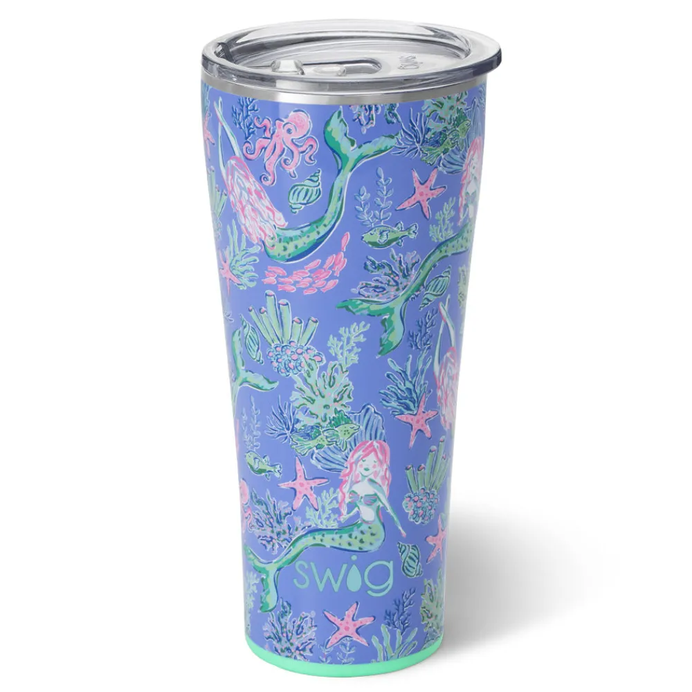 Swig Life Tumblers New Sizes!|Under The Sea^Under The Sea 32oz Mermaid Tumbler -