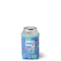 Swig Life Drink Coolies New Sizes!|Under The Sea^Under The Sea 12oz Mermaid Can Coolie -