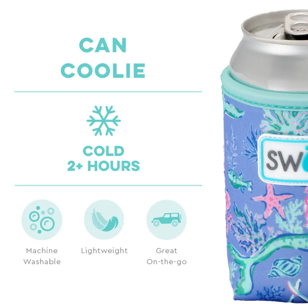 Swig Life Drink Coolies New Sizes!|Under The Sea^Under The Sea 12oz Mermaid Can Coolie -
