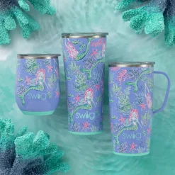 Swig Life Wine + Cocktails|Under The Sea^Under The Sea 12oz Stemless Wine Cup -
