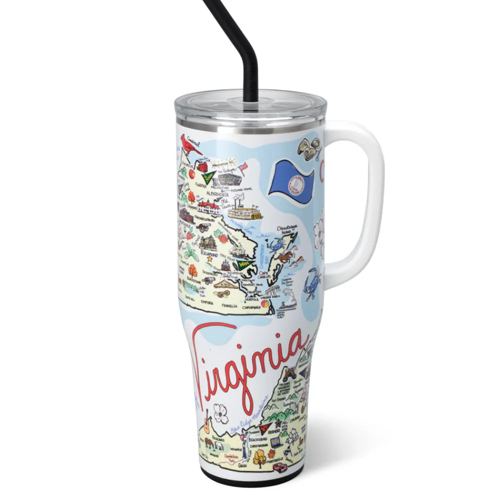 Swig Life Tumblers New Sizes!|Travel Mugs^Virginia Mega Mug 40oz