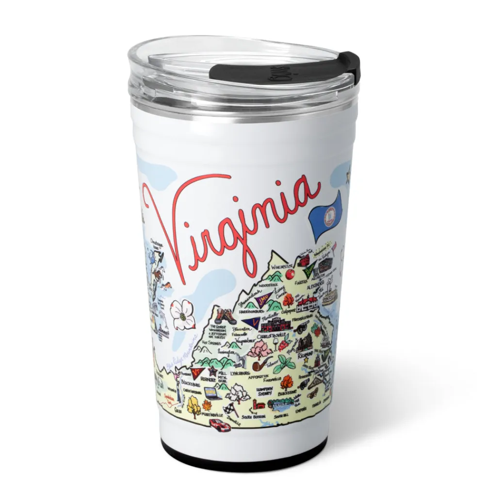 Swig Life Tumblers New Sizes!^Virginia Party Cup 24oz