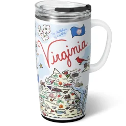 Swig Life Travel Mugs^Virginia Travel Mug 22oz