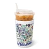 Swig Life Drink Coolies New Sizes!^Washington Medium Iced Cup Coolie