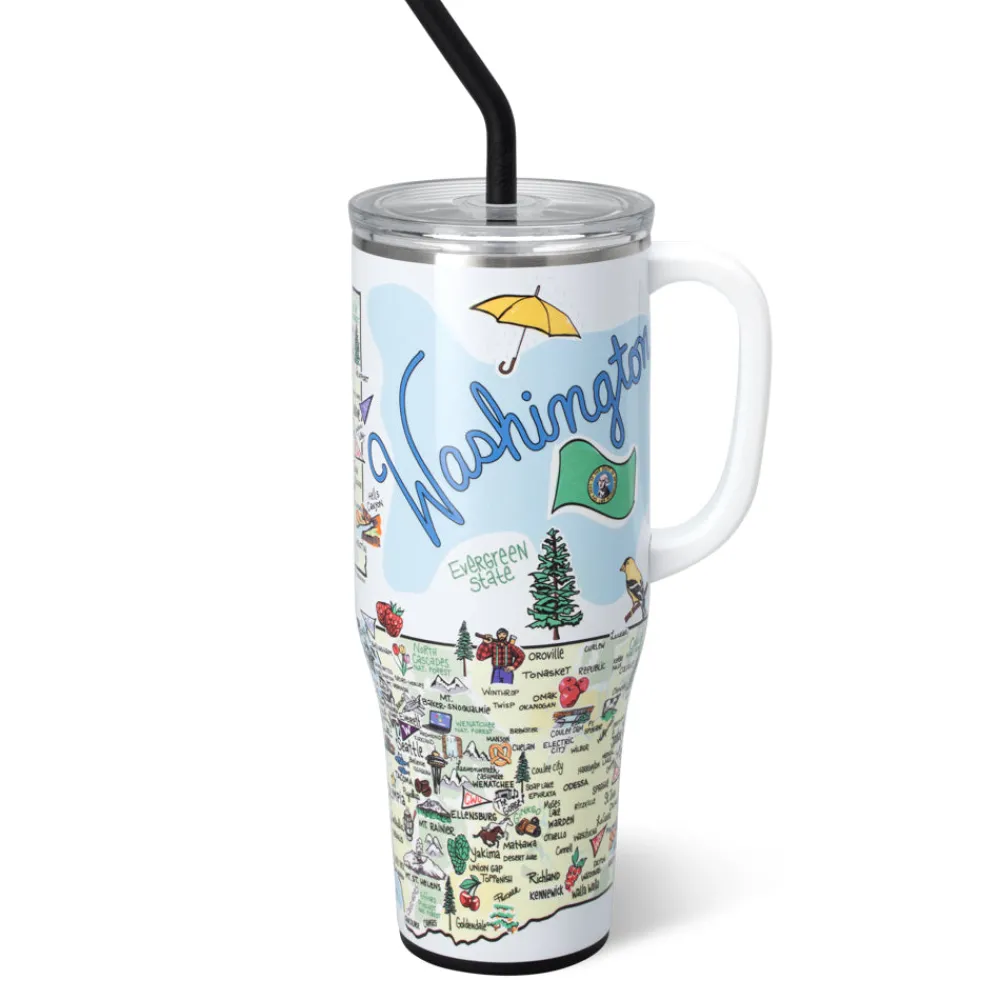 Swig Life Tumblers New Sizes!|Travel Mugs^Washington Mega Mug 40oz