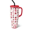 Swig Life Tumblers New Sizes!|Travel Mugs^We've Got Spirit Black + Red Mega Mug 40oz