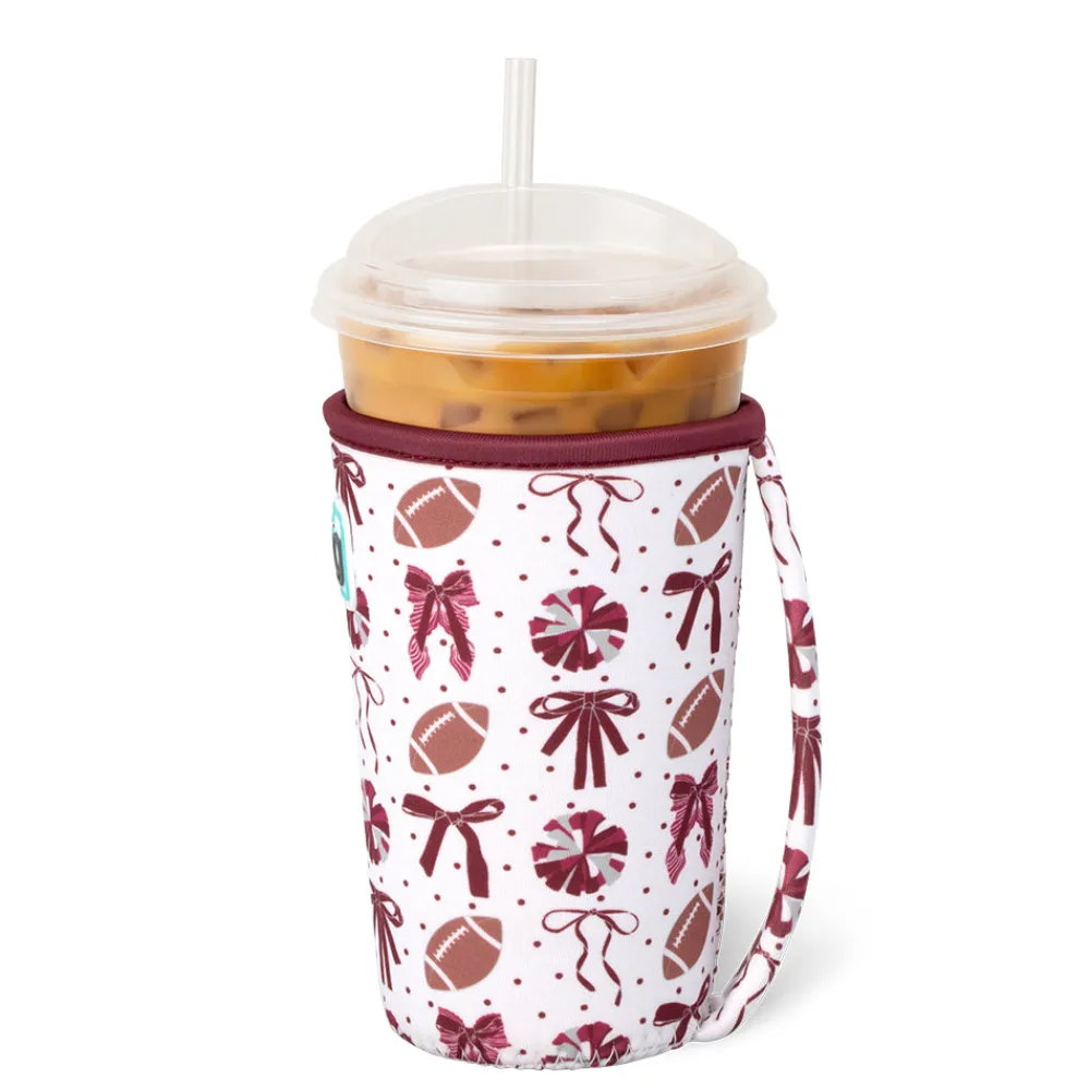 Swig Life Drink Coolies New Sizes!|We'Ve Got Spirit^We've Got Spirit Maroon Medium Iced Cup Coolie