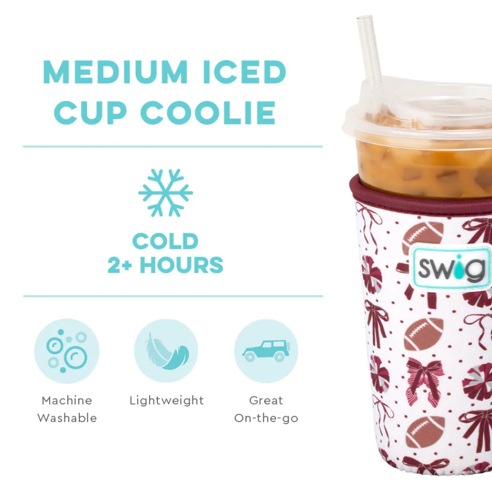 Swig Life Drink Coolies New Sizes!|We'Ve Got Spirit^We've Got Spirit Maroon Medium Iced Cup Coolie