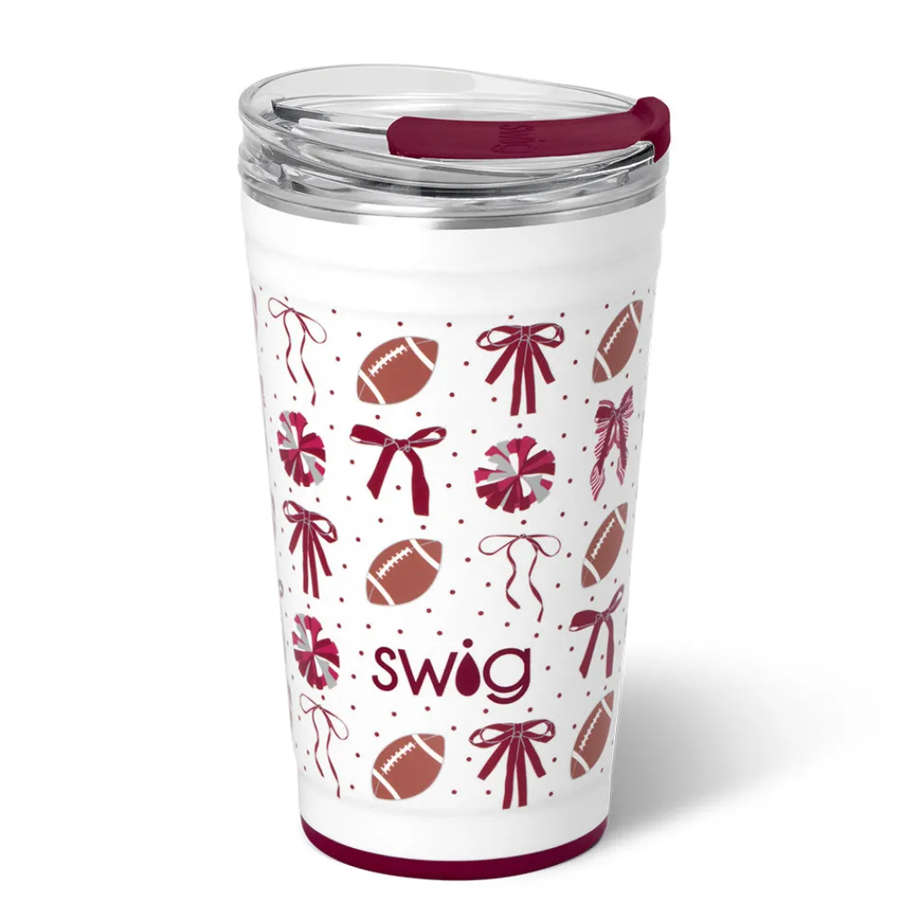Swig Life Tumblers New Sizes!|We'Ve Got Spirit^We've Got Spirit Maroon Party Cup 24oz