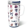 Swig Life Travel Mugs|We'Ve Got Spirit^We've Got Spirit Navy + Red Travel Mug 22oz