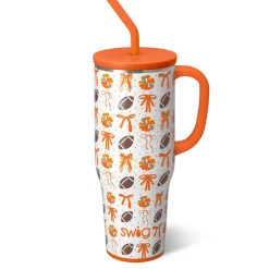 Swig Life Tumblers New Sizes!|Travel Mugs^We've Got Spirit Orange Mega Mug 40oz