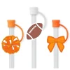 Swig Life Lids, Straws + More|We'Ve Got Spirit^We've Got Spirit Orange Straw Topper Set