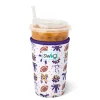 Swig Life Drink Coolies New Sizes!|We'Ve Got Spirit^We've Got Spirit Purple + Yellow Medium Iced Cup Coolie