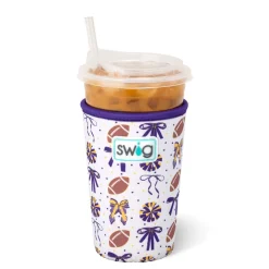 Swig Life Drink Coolies New Sizes!|We'Ve Got Spirit^We've Got Spirit Purple + Yellow Medium Iced Cup Coolie
