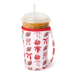 Swig Life Drink Coolies New Sizes!|We'Ve Got Spirit^We've Got Spirit Red + Grey Medium Iced Cup Coolie