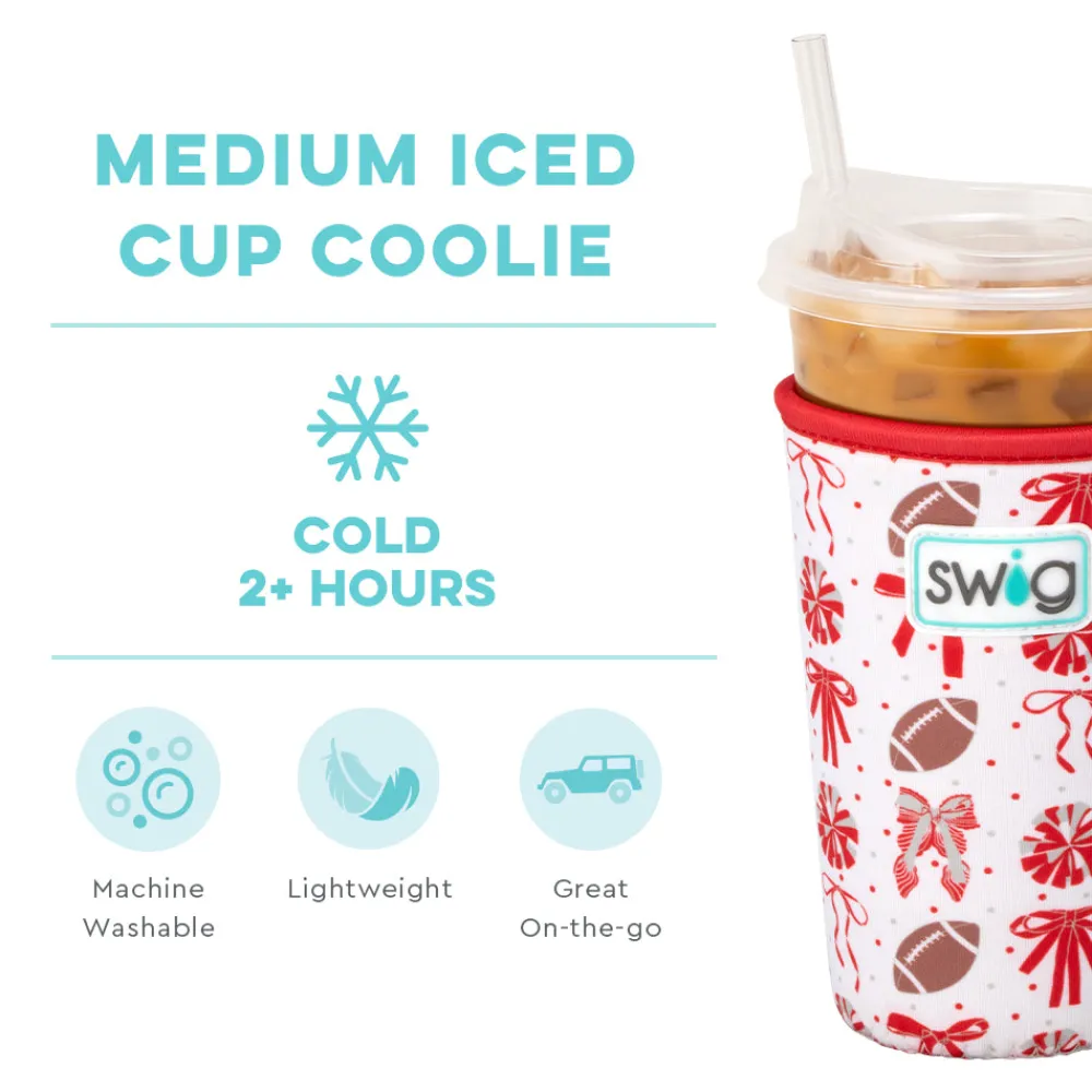 Swig Life Drink Coolies New Sizes!|We'Ve Got Spirit^We've Got Spirit Red + Grey Medium Iced Cup Coolie
