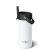 Swig Life Tumblers New Sizes!|Water Bottles^White Flip + Sip Slim Tumbler 12oz