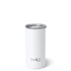 Swig Life Tumblers New Sizes!|Solids^White Slim Tumbler 12oz